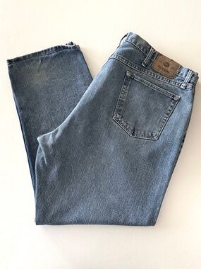 Wrangler Men’s 42x30 Relaxed Fit Blue Jeans